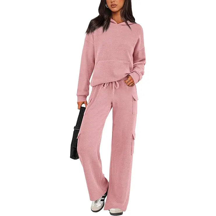 Women's Fashion Cozy Knit Lounge Set