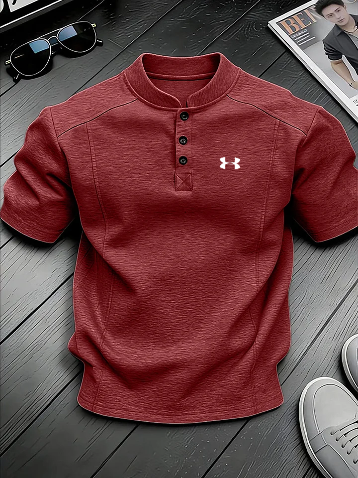 Easy Everyday Classic Henley Shirt