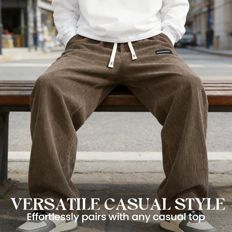 Everyday LooseFit Drawstring Casual Pants