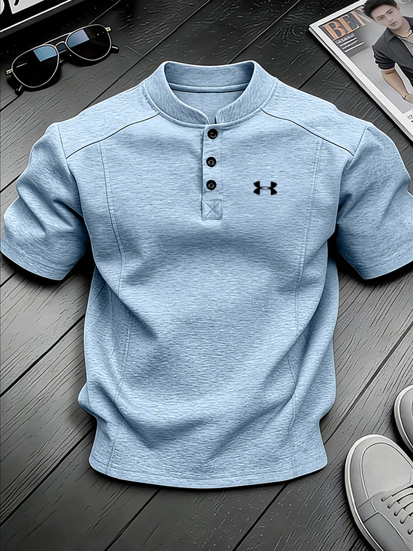 Easy Everyday Classic Henley Shirt