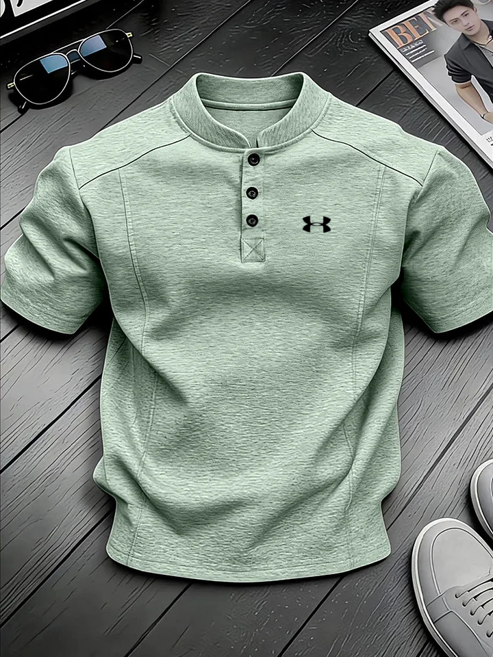 Easy Everyday Classic Henley Shirt